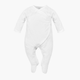 Pajacyk Pinokio Lovely Day White Wrapped Overall LS 56 cm White (5901033312212) - obraz 1