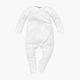 Pajacyk Pinokio Lovely Day White Wrapped Overall LS 50 cm White Stripe (5901033312687) - obraz 1