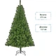 Новорічна штучна сосна Black Box Trees Charlton 215 см Зелена 8718861279368 - изображение 1