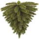 Новорічна штучна лита сосна Triumph Tree Forest frosted Перевернута 60 см Зелена 8718861155426 - изображение 2