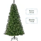 Новорічна штучна сосна Black Box Trees Medford 215 см Зелена 8718861279887 - изображение 1
