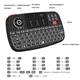 клавіатура з тачпадом та підсвічуванням BauTech I4 mini Bluetooth/USB Чорний (1013-200-00) - зображення 2
