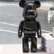 Фигурка Мишки Bearbrick коллекционная 35 см Черный (1012-936-01) - изображение 6
