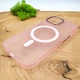 Чохол Baseus Smoke case Matte з MagSafe для iPhone 15 Pink - зображення 2