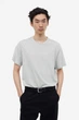 Футболка H&M Regular Fit S світло-ерый 0685816209 - изображение 2