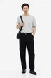 Футболка H&M Regular Fit S світло-ерый 0685816209 - изображение 4