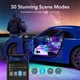 Автомобільне RGB підсвічування Bluetooth в салон автомобіля з мікрофоном + світломузика управління телефоном - зображення 8