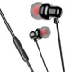 Навушники Borofone BM65 Sole wire-controlled with mic Black - зображення 1