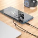 Навушники Borofone BM75 Platinum metal universal with mic Metal Gray - изображение 3