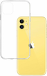 Чохол 3MK Skinny Case для Apple iPhone 11 Transparent (5903108458825) - зображення 1