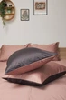 Комплект постельного белья Moon&Star Евро 200х220 см наволочки 2х50х70 см Violet Satin Premium (MS-820000466) - изображение 15