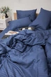 Комплект постельного белья Moon&Star Семейный 160х220х2 см Delfi Blue Satin Stripe (MS-820000520) - изображение 13