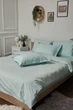 Комплект постільної білизни Moon&Star Сімейний 160х220х2 см Stripe Mint Satin Stripe (MS-820000621) - зображення 3