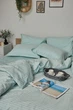Комплект постільної білизни Moon&Star Сімейний 160х220х2 см Stripe Mint Satin Stripe (MS-820000621) - зображення 9
