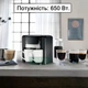 Кавоварка крапельна на дві чашки 650вт електрична кавоварка напівавтоматична багаторазовий фільтр - зображення 5