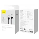 Кабель для швидкого заряджання телефону Baseus CoolPlay Series Type-C to Lightning |2m, 5A, 20W, PD| Чорний - зображення 12