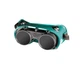 Очки защитные закрытые АДМИРАЛ RD DIN 10 газосварочные откидные MASTERTOOL GM (82-0203) - изображение 2