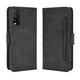 Чехол-книжка с кармашками Deexe Wallet Stand для VIVO Y20 (V2027) / Y12s - Black - изображение 7