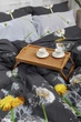 Комплект постельного белья Moon&Star Двуспальный 175х210 см наволочки 2х40х60 см Dandelion Бязь Gold Люкс (MS-820000945) - изображение 9