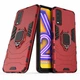 Защитный чехол Deexe Hybrid Case для VIVO Y20 (V2027) / Y12s - Red - изображение 3