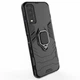 Чохол з підставкою Deexe Hybrid Case для VIVO Y20 (V2027) / Y12s - Black - зображення 2