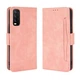 Чехол-книжка с кармашками Deexe Wallet Stand для VIVO Y20 (V2027) / Y12s - Rose Gold - изображение 7
