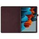 Чохол Deexe Folder Style для Samsung Galaxy Tab S7 (T870/875) / S8 (T700/706) - Coffee - зображення 5
