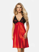 Нічна сорочка DKaren Slip Debbie 2XL Red (5903068508455) - зображення 1