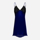 Нічна сорочка DKaren Slip Evelyn L Navy Blue (5902686576129) - зображення 1