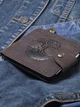 Зажим для денег Turtle Comfort Дерево жизни с отделением для монет кожа crazy hours 9.8х8.3 см Темно-коричневый - изображение 8