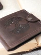 Зажим для денег Turtle Comfort Дерево жизни кожа crazy hours 9.8х8.3 см Темно-коричневый - изображение 3