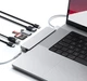 Адаптер Satechi Aluminum USB-C Pro Hub Max Adapter Silver (ST-UCPHMXS) - изображение 4