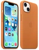 Чехол кожаный противоударный Leather Case with MagSafe для Apple Iphone 13 Pro Max (6.7") Golden Brown - изображение 7