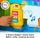 Інтерактивний набір Гараж Fisher-Price Little People Toddler Playset Light-Up Learning Garage - зображення 3
