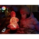 3D нічник "Ра" (ВОЛІЧНЕ ЗОБРАЖЕННЯ)+ пульт ДК + мережевий адаптер+ батарейки (3ААА) 3DTOYSLAMP - зображення 1