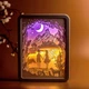 3D настільна картина-нічник "Друзі" 3DTOYSLAMP 21х16 см (osv0001884) - зображення 1