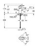 Смеситель для умывальника Grohe Bauloop New однорычажный, Хром [23337001] - изображение 2