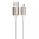 Кабель Proove Dense Metal Micro USB 2.4A (1m) (white) - изображение 1