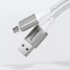 Кабель Proove Dense Metal Micro USB 2.4A (1m) (white) - изображение 2