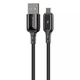 Кабель Proove Dense Metal Micro USB 2.4A (1m) (black) - изображение 1