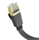 Кабель сетевой для интернета HOCO US07 LAN RJ-45 to RJ-45 General 10 м черный - изображение 2