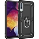 Ударостійкий чохол Serge Ring магнітний тримач для Samsung Galaxy A50 (A505F) / A50s / A30s Чорний Без бренду - зображення 3