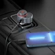 FM-Модулятор Hoco E72 Alegria PD30W car BT FM transmitter Черно-Серый Подсветка и дисплей - изображение 6