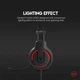Ігрові навушники Fantech HQ53 Flash, 3.5mm, LED, USB, 2m, Чорний - зображення 5