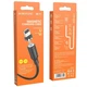 Кабель USB Borofone BX41 Amiable magnetic Lightning Черный - изображение 3