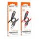 Кабель Borofone BU35 USB to MicroUSB 1.2m черный - изображение 3