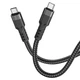 Кабель Hoco U110 Type-C to Type-C PD 60W 1.2m черный - изображение 3