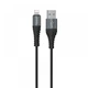Кабель Hoco X38 USB to Lightning 1m черный - изображение 1