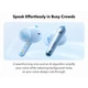 Навушники Anker SoundСore Liberty 4 NC Light Blue (A3947G61) - зображення 8