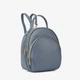 Сумка-рюкзак женская кожаная маленькая Regina Notte Backpack 3492 Джинсовый - изображение 3